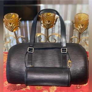 LV Papillon bag with Matching Pouch